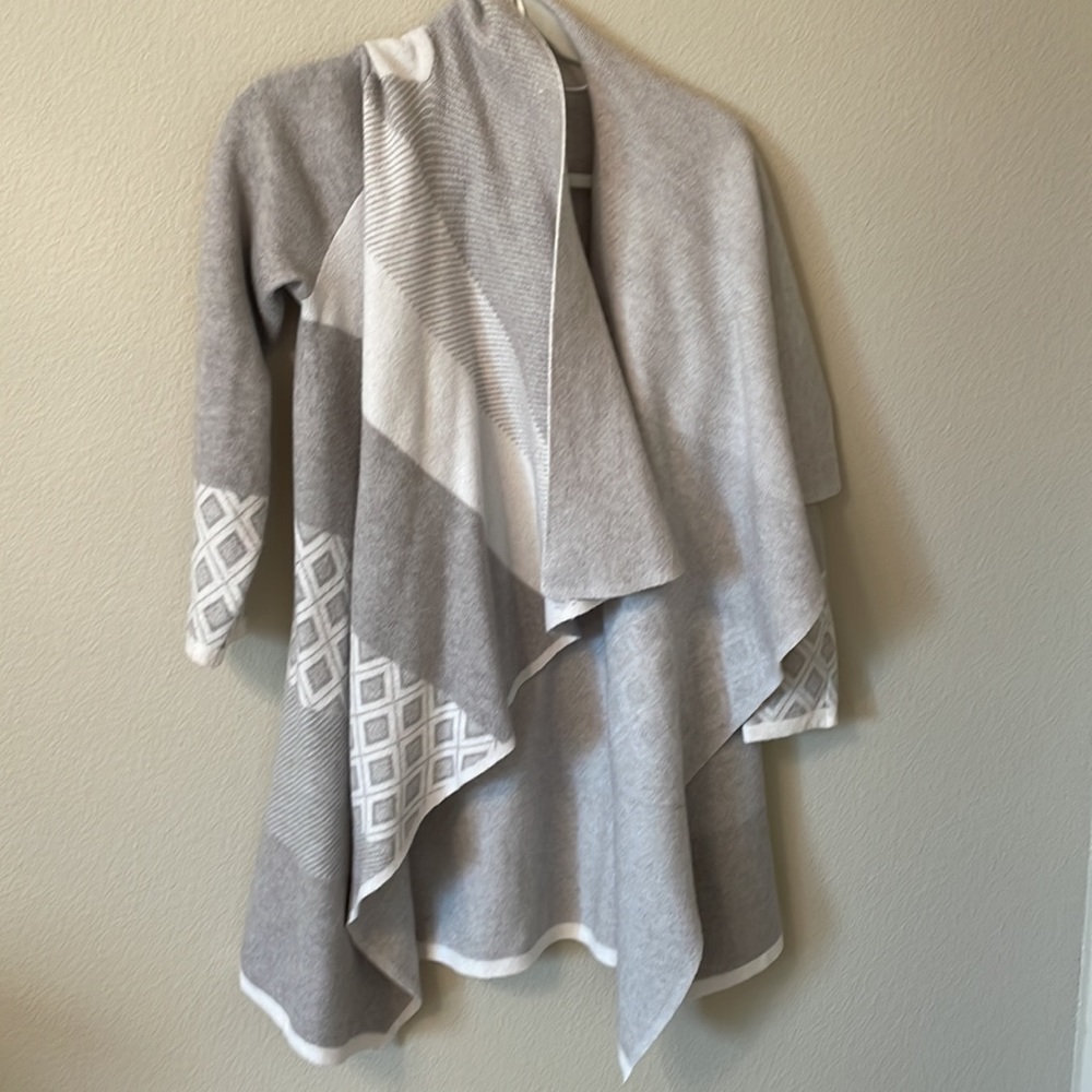 Long sweater house coat